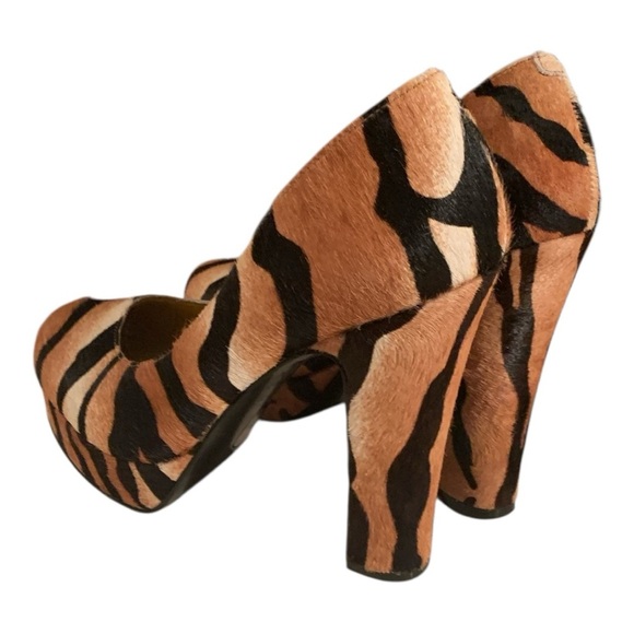 Nine West Drought Animal Print Platform Heels - Picture 4 of 6